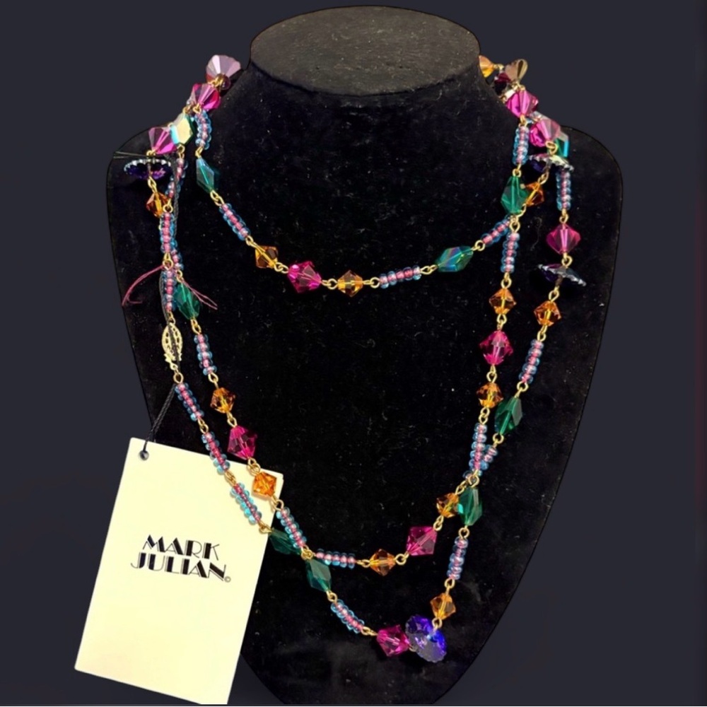 Antique Austrian crystal necklace